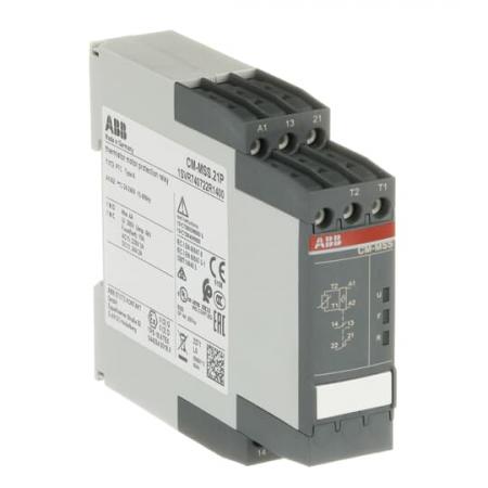 ABB CM-MSS.21P Thermistor-Motorschutzrelais 1S+1Ö, 24-240V AC/DC, Kurzsch.-Erkennung, Push-In