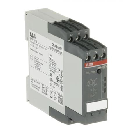 ABB CM-MSS.31P Thermistor-Motorschutzrelais 1S+1Ö, 24-240VAC/DC, Push-In, Kurzsch.-Erkennung Reset