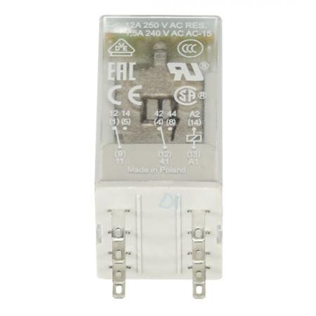 ABB CR-M024DC2L Steckbares Interface-Relais 2We, A1-A2=24VDC, 250V/12A, LED