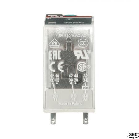ABB CR-M125DC2 Steckbares Interface-Relais 2We, A1-A2=125VDC, 250V/12A