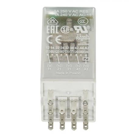 ABB CR-M012DC4L Steckbares Interface-Relais 4We, A1-A2=12VDC, 250V/6A, LED