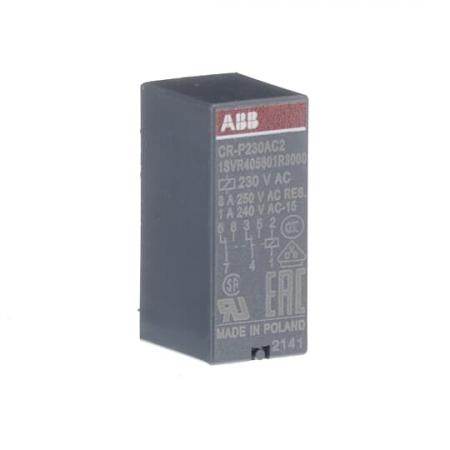ABB CR-P230AC2 Steckbares Interface-Relais 2We, A1-A2=230VAC, 250V/8A