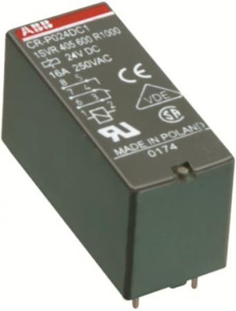 ABB CR-P048AC2 Steckbares Interface-Relais 2We, A1-A2=48VAC, 250V/8A