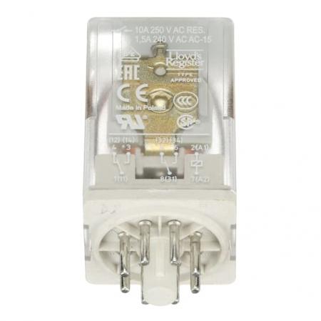 ABB CR-U024AC2 Steckbares Interface-Relais 2We, A1-A2=24VAC, 250V/10A