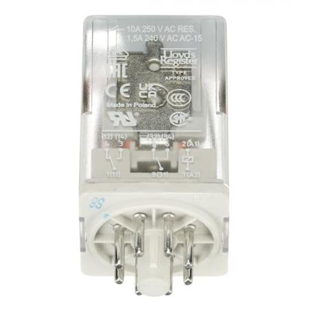 ABB CR-U120AC2 Steckbares Interface-Relais 2We, A1-A2=120VAC, 250V/10A