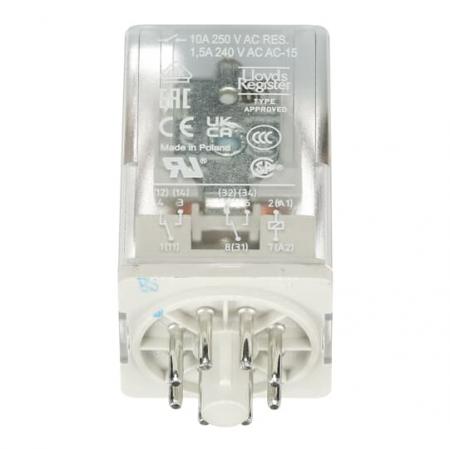 ABB CR-U120AC2L Steckbares Interface-Relais 2We, A1-A2=120VAC, 250V/10A, LED