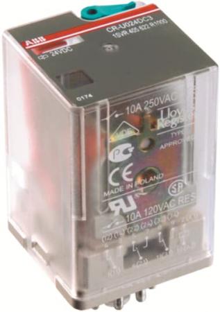 ABB CR-U012DC2 Steckbares Interface-Relais 2We, A1-A2=12VDC, 250V/10A