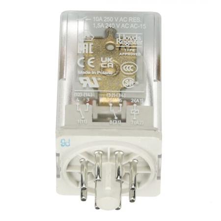 ABB CR-U110AC2L Steckbares Interface-Relais 2We, A1-A2=110VAC, 250V/10A, LED