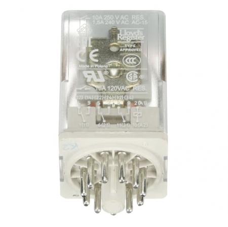 ABB CR-U230AC3L Steckbares Interface-Relais CR-U, 3We, A1-A2=230VAC, 250V/10A, LED