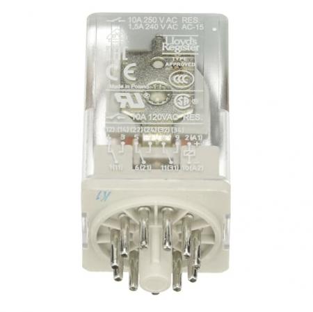 ABB CR-U024DC3LD Steckbares Interface-Relais 3We, A1-A2=24 VDC, 250V/10A, LED, Diode