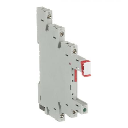 ABB CR-S012/024VADC1SS Relaissockel 1We, A1-A2=12-24V AC/DC, 250VAC Schraubanschluss