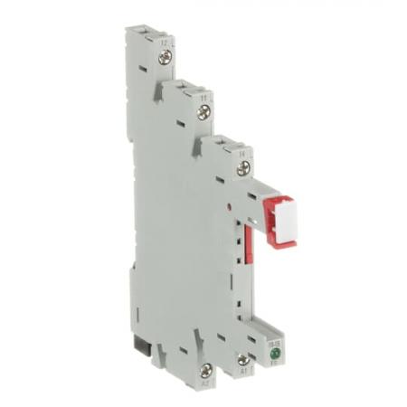 ABB CR-S110/125VADC1SS Relaissockel 1We, A1-A2=110-125V AC/DC, 250VAC Schraubanschluss