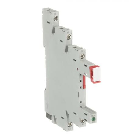 ABB CR-S220/240VADC1SS Relaissockel 1We, A1-A2=220-240V AC/DC, 250VAC Schraubanschluss