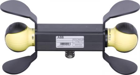 ABB JSD-TD25P-A00100 Mobile 2-Handbedieneinheit 2xSafeball, rechts mit zusätzlicher Tastfunktion Stiftstecker M23/12-polig, IP40