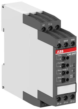 ABB CM-ENS.31P Niveauüberwachungsrelais 2We, Empfindlichk. 0,1-1000kOhm, Push-In, 24-240V AC/DC Füllen/Leeren