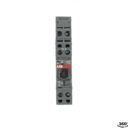 ABB RB121R-115VUC Interface-Relais R600 1We,A1-A2=115V AC/DC,250V/10mA-6A Filter gegen Leckströme