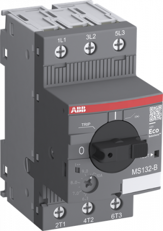 ABB MS132-0.63B Motorschutzschalter für Bahnanwendungen, Auslöseklasse 10, 0.4 ... 0.63 A