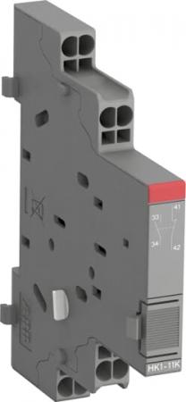 ABB HK1-11K Hilfsschalter 1S+1Ö mit Push-In Klemmen, rechtsseitiger Anbau