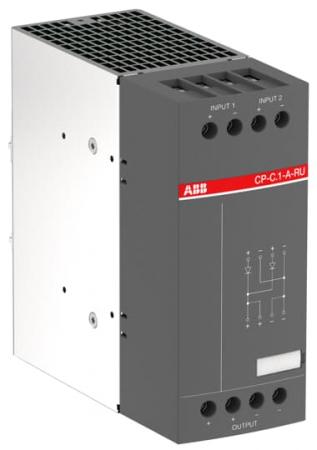ABB CP-C.1-A-RU-C Redundanzeinheit für Netzteile In: 2x20A, Out: 1x40A Schutzlackierte Leiterplatte