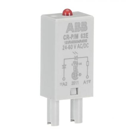 ABB CR-P/M 62E Steckmodul LED rot für CR-P/M, 24-60V AC/DC