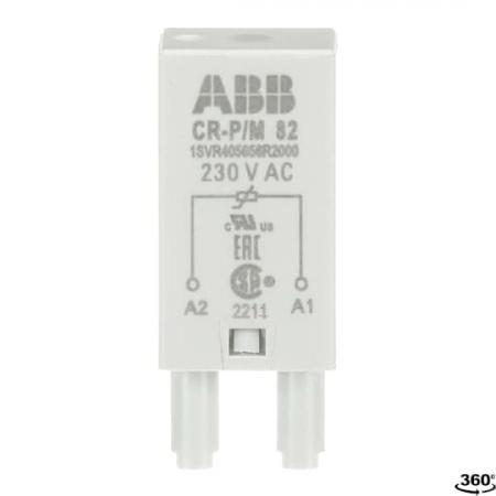 ABB CR-P/M 82 Steckmodul Varistor für CR-P/M, ohne LED, 230VAC