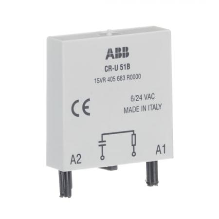 ABB CR-U 51B Steckmodul RC Glied für CR-U, 6-24V AC/DC