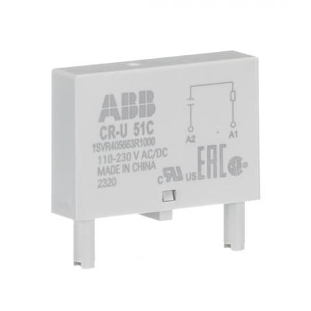 ABB CR-U 51C Steckmodul RC Glied für CR-U, 110-230V AC/DC