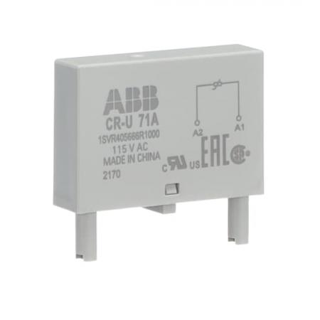 ABB CR-U 71A Steckmodul Varistor für CR-U, ohne LED, 115VAC