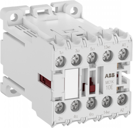 ABB MC1K310ATD Kleinschütz, 4 kW, 3S, Hiko: 1S, 24 V DC 2 W, Schraubanschluss