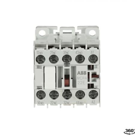 ABB MCRA022ATM Kleinhilfsschütz, 2S+2Ö, 208-220 V 60 Hz, Schraubanschluss
