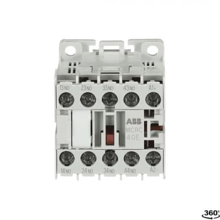 ABB MCRC040ATWL Kleinhilfsschütz, 4S, 125 V DC, Weitspannung, Schraubanschluss