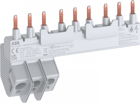 ABB PS1-3-0-65K 3-Phasen Sammelschiene 3x MS132-K, 65A
