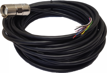 ABB M23-STC12-0250 Glattes Kabel, 12 polig, 25 m