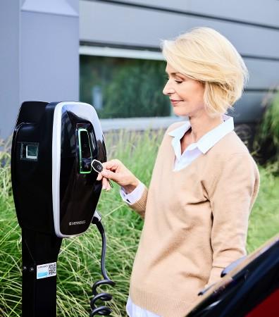 MENNEKES AMTRON® 4Business 710 22 T2 1347012405BK – 22 kW Wallbox mit MID-Zähler, RFID, OCPP und Lastmanagement