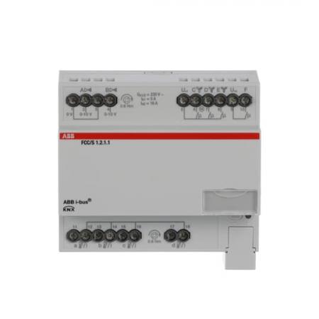 ABB FCC/S1.2.1.1 Fan Coil Controller, 2 x 0-10 V, 3-stufig, REG