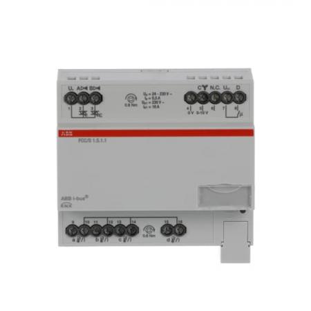 ABB FCC/S1.5.1.1 Fan Coil Controller, 2 x PWM, 0-10 V, REG