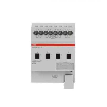 ABB SA/S4.10.2.2 Schaltaktor, 4fach, 10 A, REG