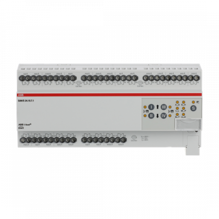 ABB SAH/S24.10.7.1 Schalt-/Jalousieaktor, 24fach, 10 A, REG