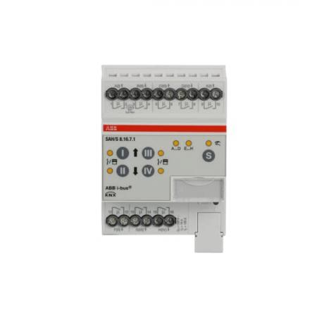 ABB SAH/S8.16.7.1 Schalt-/Jalousieaktor, 8fach, 16 A, REG