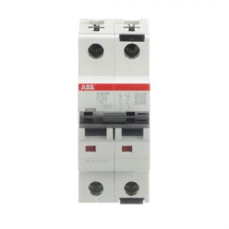 ABB S302P-C25 Sicherungsautomat C-Char., 25 kA, 25A, 2P