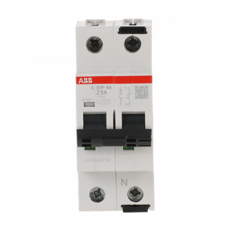 ABB S301P-Z6NA Sicherungsautomat Z-Char., 25 kA, 6A, 1+NA