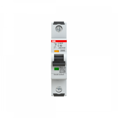 ABB S301P-C40 Sicherungsautomat C-Char., 25 kA, 40A, 1P