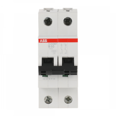 ABB S202MT-B50 Sicherungsautomat B-Char., 10kA, 50A, 2P