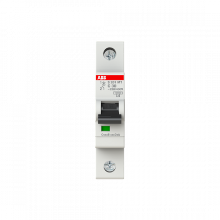 ABB S201MT-C30 Sicherungsautomat C-Char., 10kA, 30A, 1P