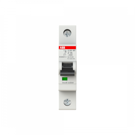 ABB S201MT-Z1 Sicherungsautomat Z-Char., 10kA, 1A, 1P