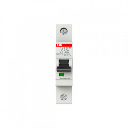 ABB S201MT-Z5 Sicherungsautomat Z-Char., 10kA, 5A, 1P