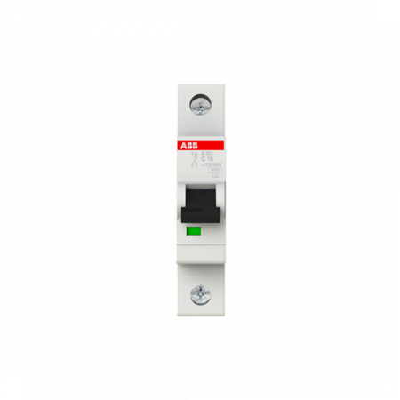 ABB S201-C16 Sicherungsautomat C-Char., 6 kA, 16 A, 1P