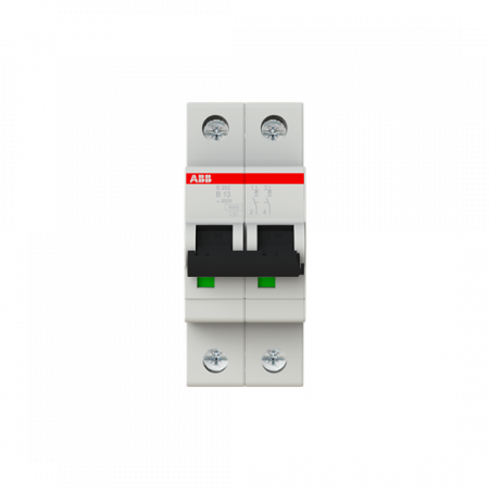 ABB S202-B13 Sicherungsautomat B-Char., 6 kA, 13 A, 2P