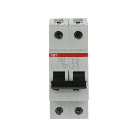 ABB S202-B40 Sicherungsautomat B-Char., 6 kA, 40 A, 2P