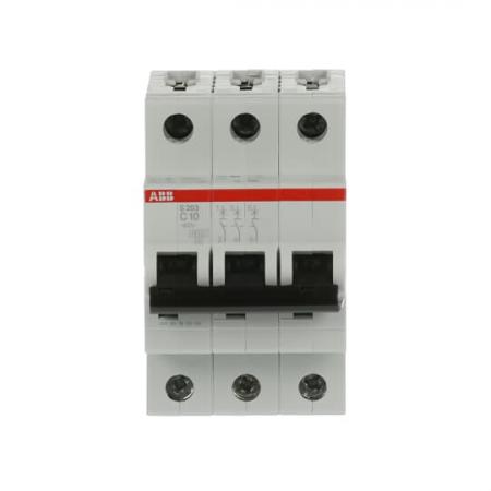 ABB S203-C10 Sicherungsautomat C-Char.,6kA,10A,3P